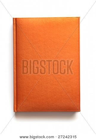 Agenda isolé on white