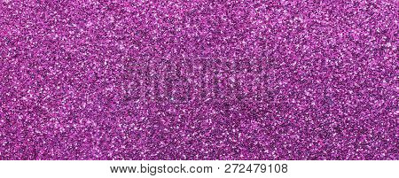 Bright Purple Background And Shimmering Shiny Texture