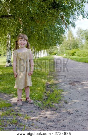 Happy Little Girl