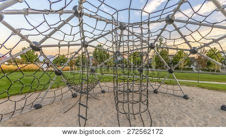 Inside A Dome Climber In Scenic Daybreak Utah