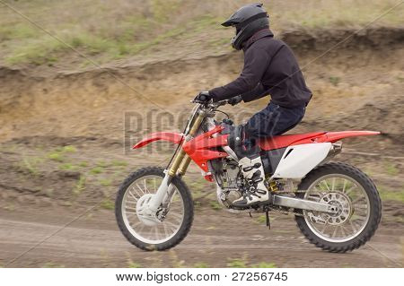 bir ikinci el motosiklet yarış genç binici