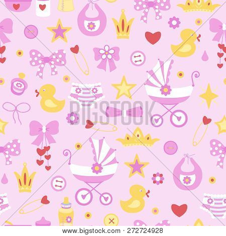 cute seamless pattern vector