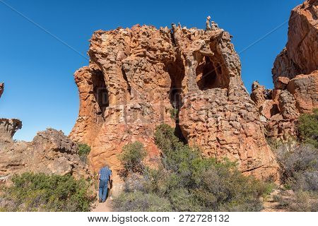 Cederberg, South Africa, August 23, 2018: Rock Formations At The Stadsaal Caves In The Cederberg Mou