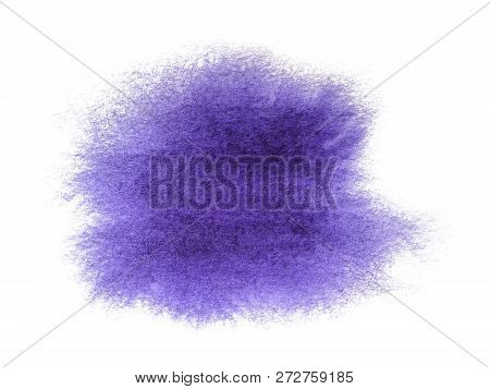 Abstract Watercolor Stain Handmade. Isolated Watercolor Illustration