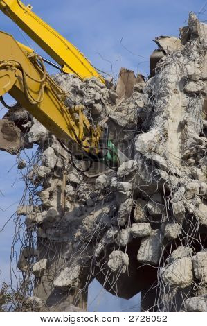 발 파와 굴 착 기