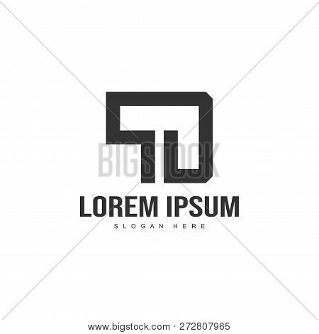 Initial Letter Logo Template. Minimalist Letter Logo
