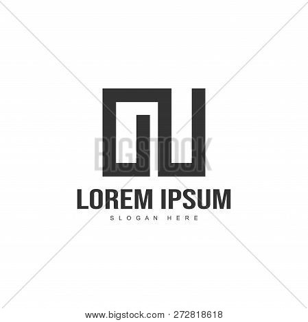 Initial Letter Logo Template. Minimalist Letter Logo
