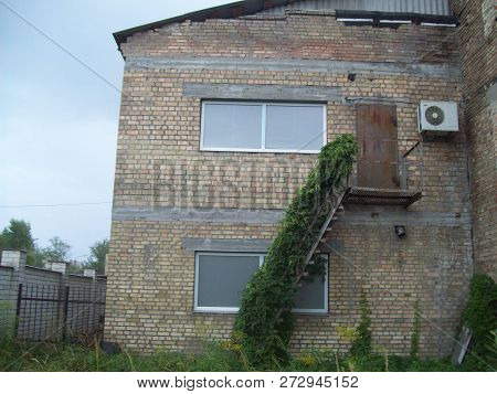 Exterior And Interior Photofixation Of The Production Department Of The Building