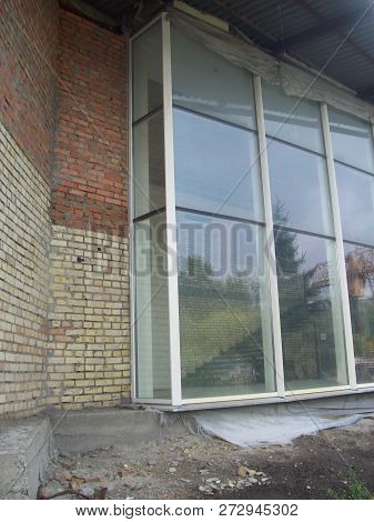 Exterior And Interior Photofixation Of The Production Department Of The Building