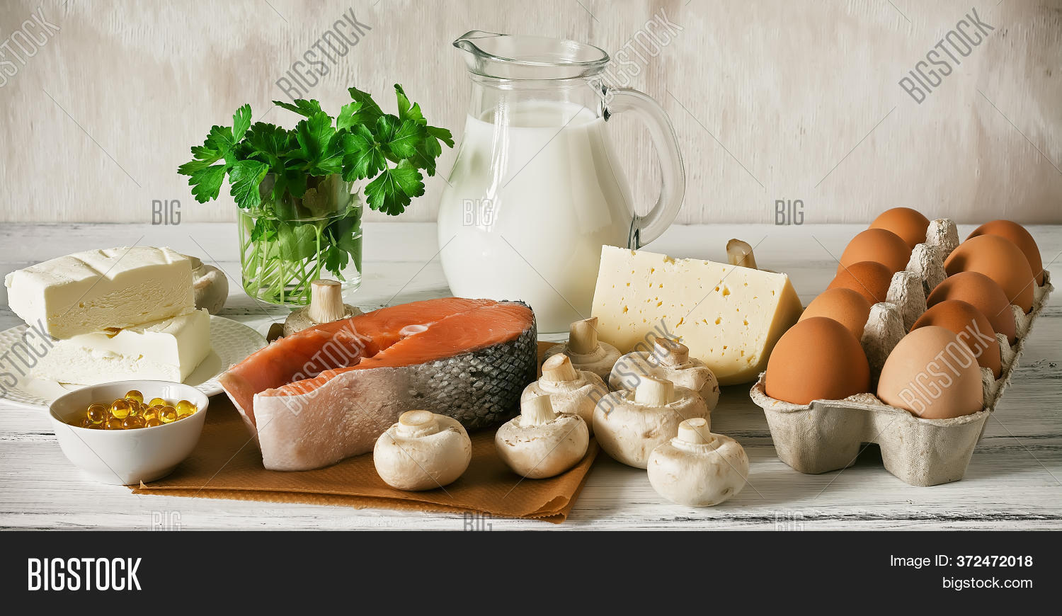 Vitamin D Rich Foods Image & Photo (Free Trial) Bigstock