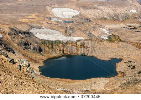 Bergseen und Gletscher