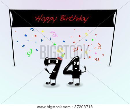 งานเลี้ยงวันเกิดที่ 74