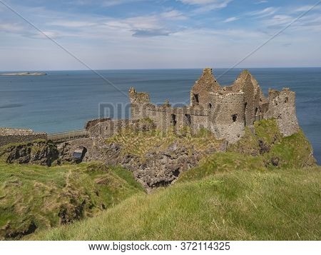 Dunluce Castle In Northern Ireland - A Famous Movie Location - Travel Photography