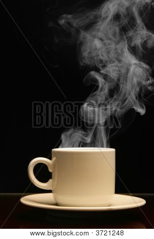 Tasse heisses Getränk