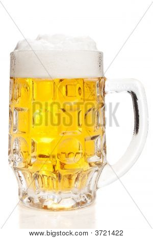 Bierpul geïsoleerd