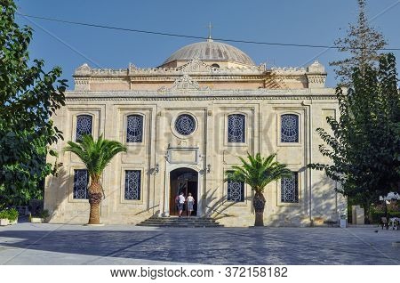 The Cathedral Of St. Titus In Heraklion, Crete.