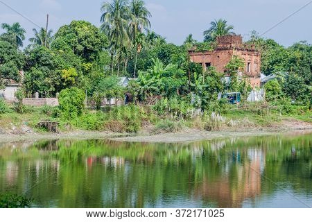 Ruined Building In Panam Nagar City, Bangladesh