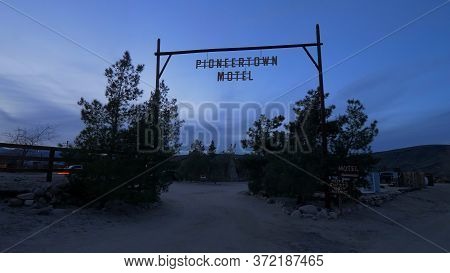Pioneertown At The Morongo Basin In Calfornia - Pioneertown, Usa - March 18, 2019