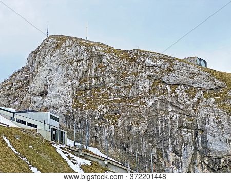 Alpine Peak Of Esel In The Swiss Mountain Range Of Pilatus And In The Emmental Alps, Alpnach - Canto