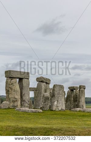 View Of The Stonehenge In United Kingdom