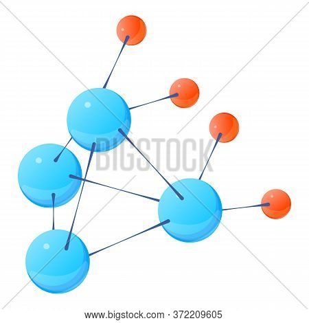 Molecular Geometry Icon. Isometric Illustration Of Molecular Geometry Vector Icon For Web