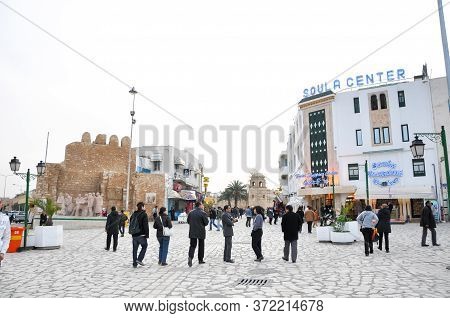 Sousse, Tunisia - February 02, 2009: Sousse - Medina (old Town).