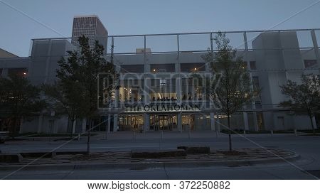 The Oklahoman At Downtown District Of Oklahoma City - Oklahoma City-oklahoma - October 21, 2017