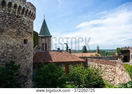 Belgrade, Serbia - Jun 6, 2020, Fortress At Kalemegdan, Serbian Orthodox Church Of The Holy Mother O