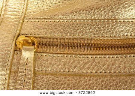 Laatu nahka laukku Ziper yksityiskohtaisesti