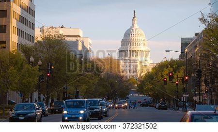 The Capitol In Washington Dc - Washington, United States - April 8, 2017