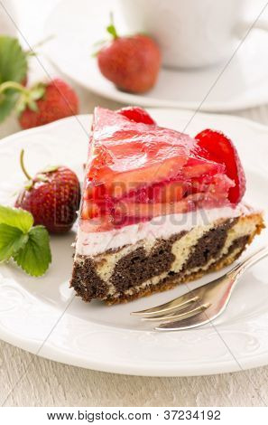 딸기와 쿼크 torte