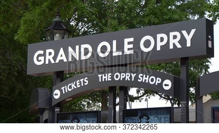 Grand Ole Opry In Nashville - Nashville, Usa - June 17, 2019
