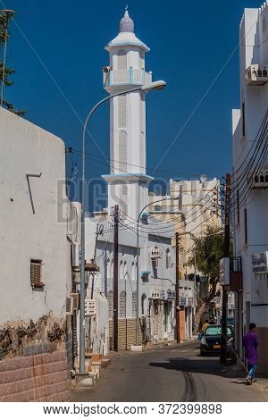 Muscat, Oman - February 23, 2017: Street Scene In Muttrah Neighborhood In Muscat, Oman