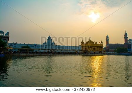 Beautiful View Of Gurudwara Tarn Taran Sahib, Amritsar, Punjab