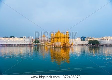 Beautiful View Of Gurudwara Tarn Taran Sahib, Amritsar, Punjab