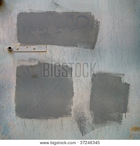 Grunge maalattu metalli tausta