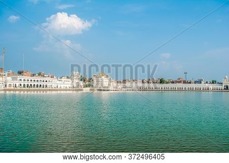 Beautiful View Of Gurudwara Tarn Taran Sahib, Amritsar, Punjab