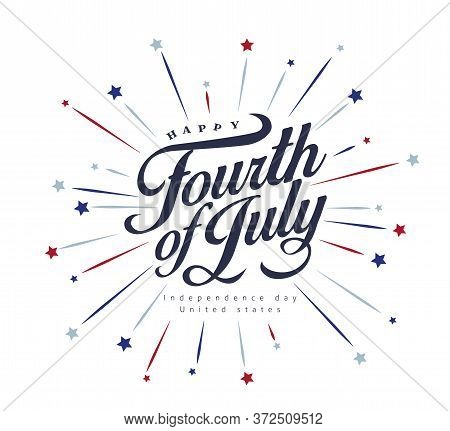 Independence Day Usa Banner Template .4th Of July Celebration Poster Template.fourth Of July.