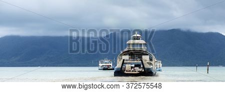 Thailand, Koh Chang 30,06,2017 Ferry With Cars, Transfer To The Island