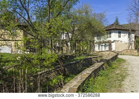 Staro Stefanovo, Bulgaria - April 9, 2014: Typical Houses At Historical Village Of Staro Stefanovo, 