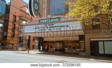 Portland Downtown - Arlene Schnitzer Concert Hall - Portland, Oregon - April 16, 2017