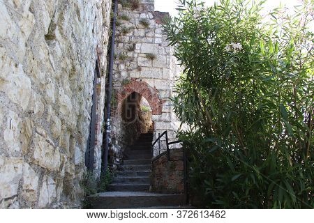 ancient castle in Brescia, a city in northern Italy