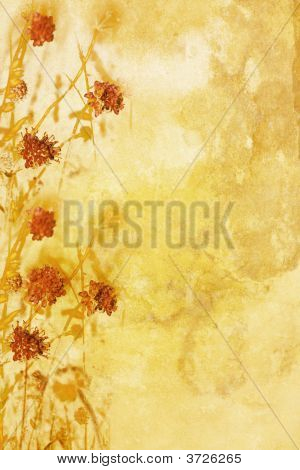 Floral Outono Bacground