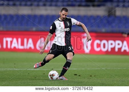 Roma. Italy. 17th June 2020. Italian Cup Final. Ssc Napoli Vs Juventus Fc .  Leonardo Bonucci Of Juv