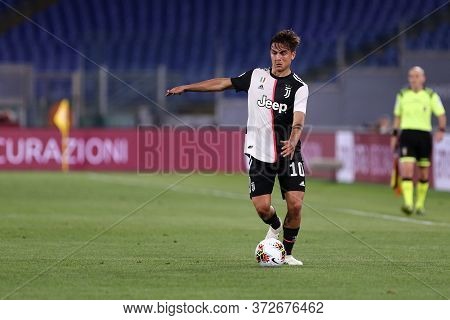 Roma. Italy. 17th June 2020. Italian Cup Final. Ssc Napoli Vs Juventus Fc .  Paulo Dybala Of Juventu