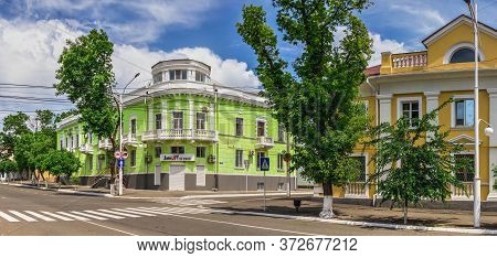 Suvorov Avenue In Izmail, Ukraine