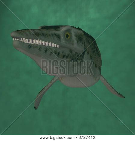 LEPIDOSAURIOS Mosasaurio-3D