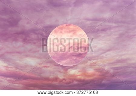 Aesthetic Modern Art Collage With Clouds Sky In Style Of The 80-90s. Real Natural Sky Composition In