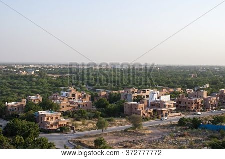 The Cityscape Of Jodhpur From The Top Mehrangarh Fort