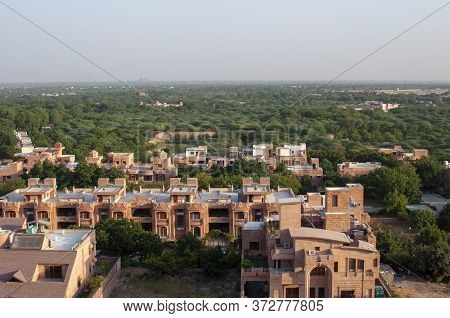 The Cityscape Of Jodhpur From The Top Mehrangarh Fort